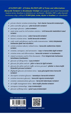 Havacılık Terimleri ve Kısaltmalar Sözlüğü Aviationary - Aviation Dictionary of Terms & Abbreviations
